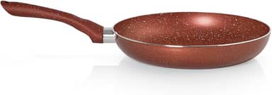 MODA DO CHEF Frigideira Antiaderente 24cm Cobre Graniflon Alumínio Injetado 2mm, Capacidade 3,2 Litros, Sofisticação e Durabilidade