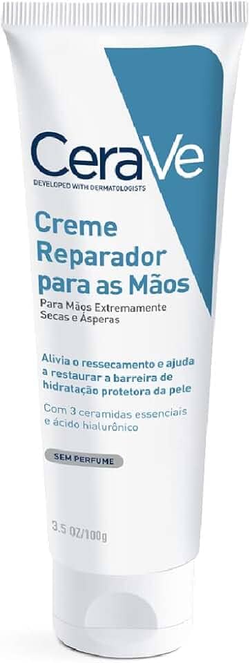 CeraVe, Creme Reparador para Mãos, com Ácido Hialurônico, 100ml