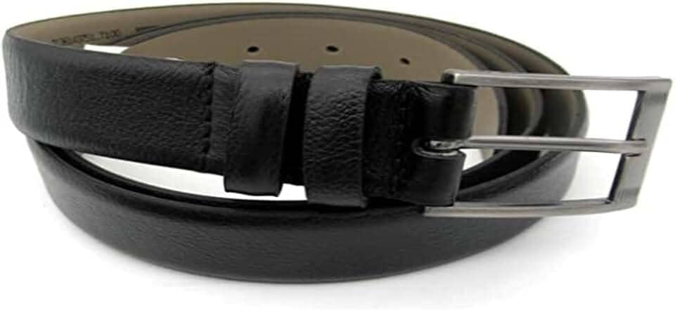 Cinto Masculino Social de Couro Legítimo Fivela de Metal Tam 110 T136143751T110 Fasoloadulto unissex