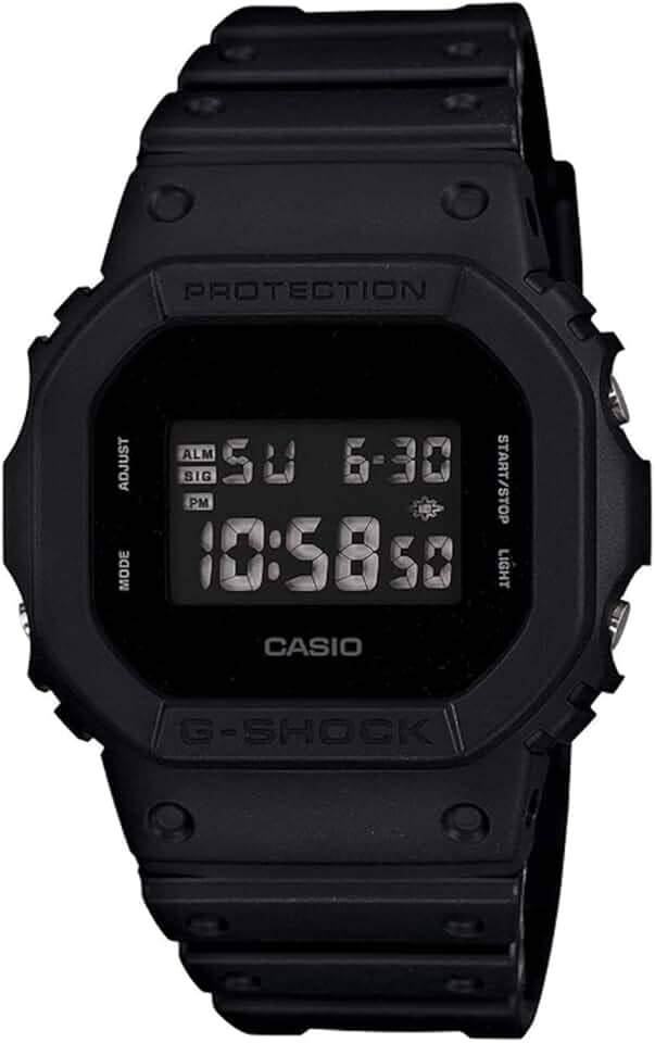 Relógio de Pulso Masculino Casio G-Shock Digital DW-5600BB-1DR.