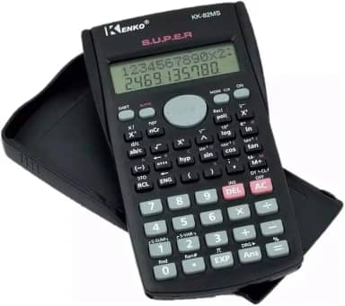 Calculadora Científica de Mesa 12 Dígitos com Capa Protetora – Ideal para Estudantes e Escritórios