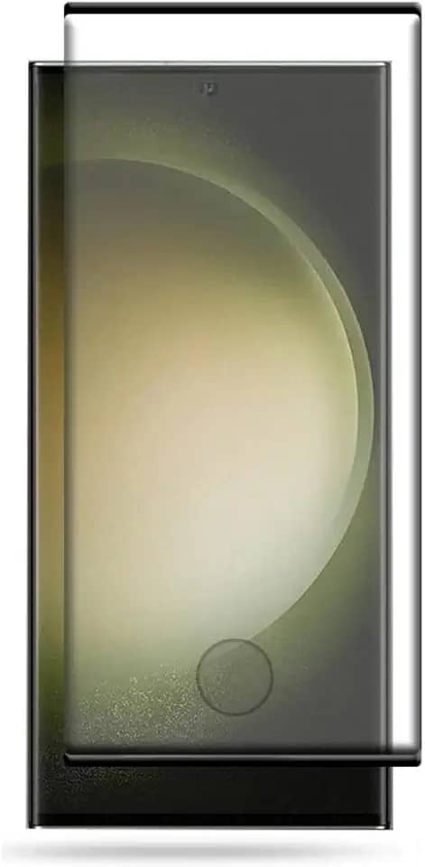 Película de Vidro Temperado 3D Para Galaxy S23 Ultra Tela De 6,8 Polegadas - (Bluepink)