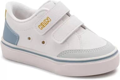 Tênis Infantil Klin Freestyle Baby Branco/Azul