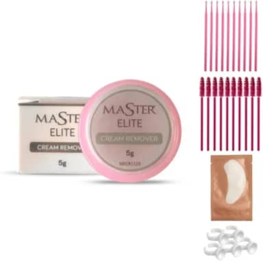 Creme Removedor Cola Master Elite Morango 5g Extensão Cílios