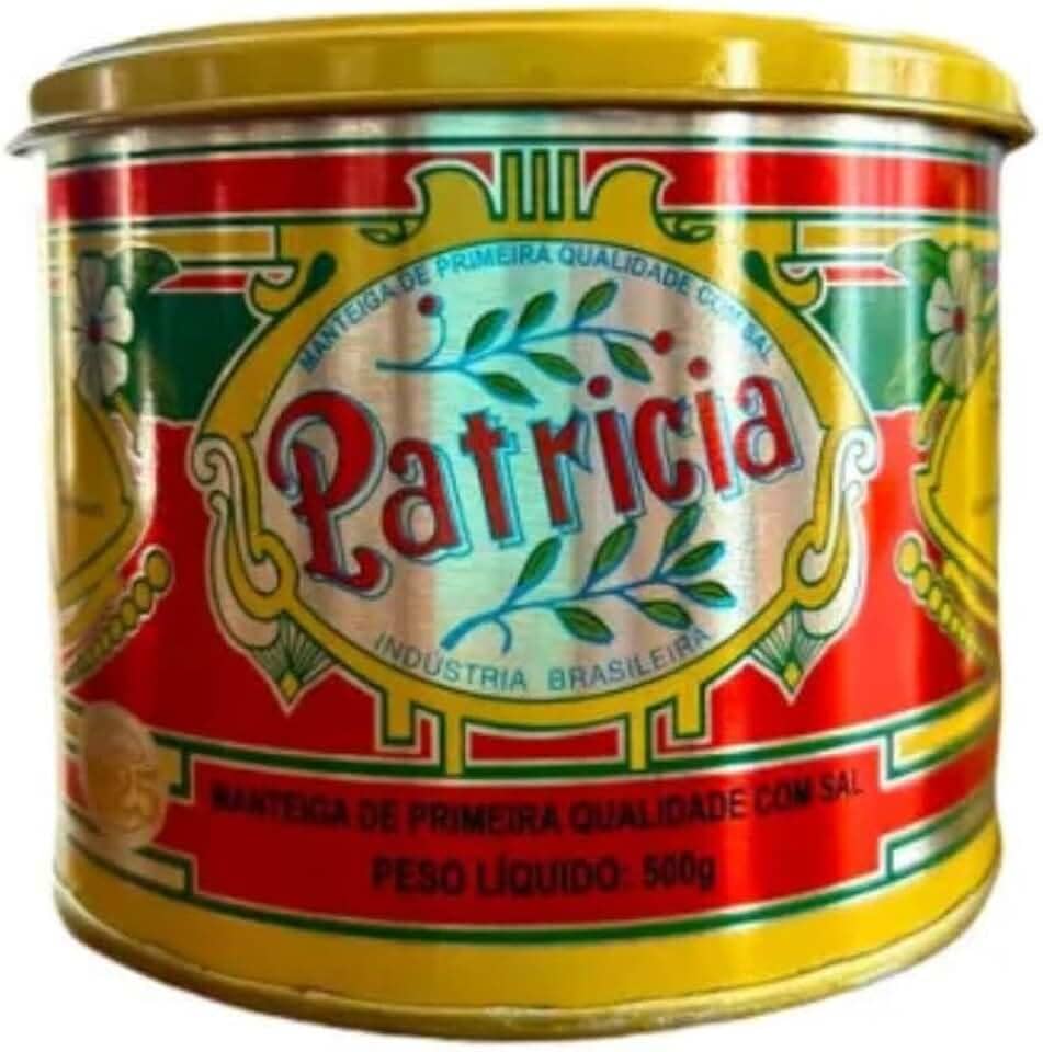 Manteiga Com Sal 500g ou 200g - Manteiga Artesanal (500g, Manteiga Patrícia)