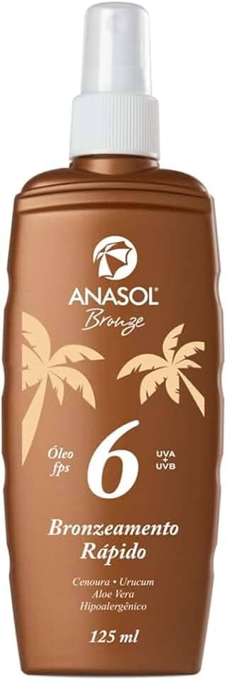 Óleo Bronzeador Spray FPS 6 125ml - Anasol