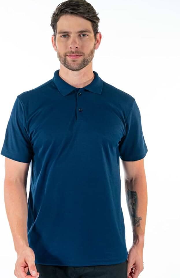 Polo Lisa Masculina com Excelente Qualidade e Caimento Premium