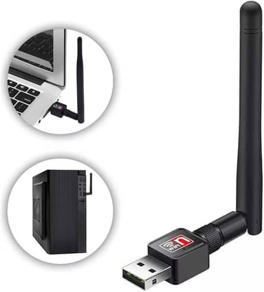 Adaptador Wifi Receptor Wireless 1200mbps Usb Pc E Notebook