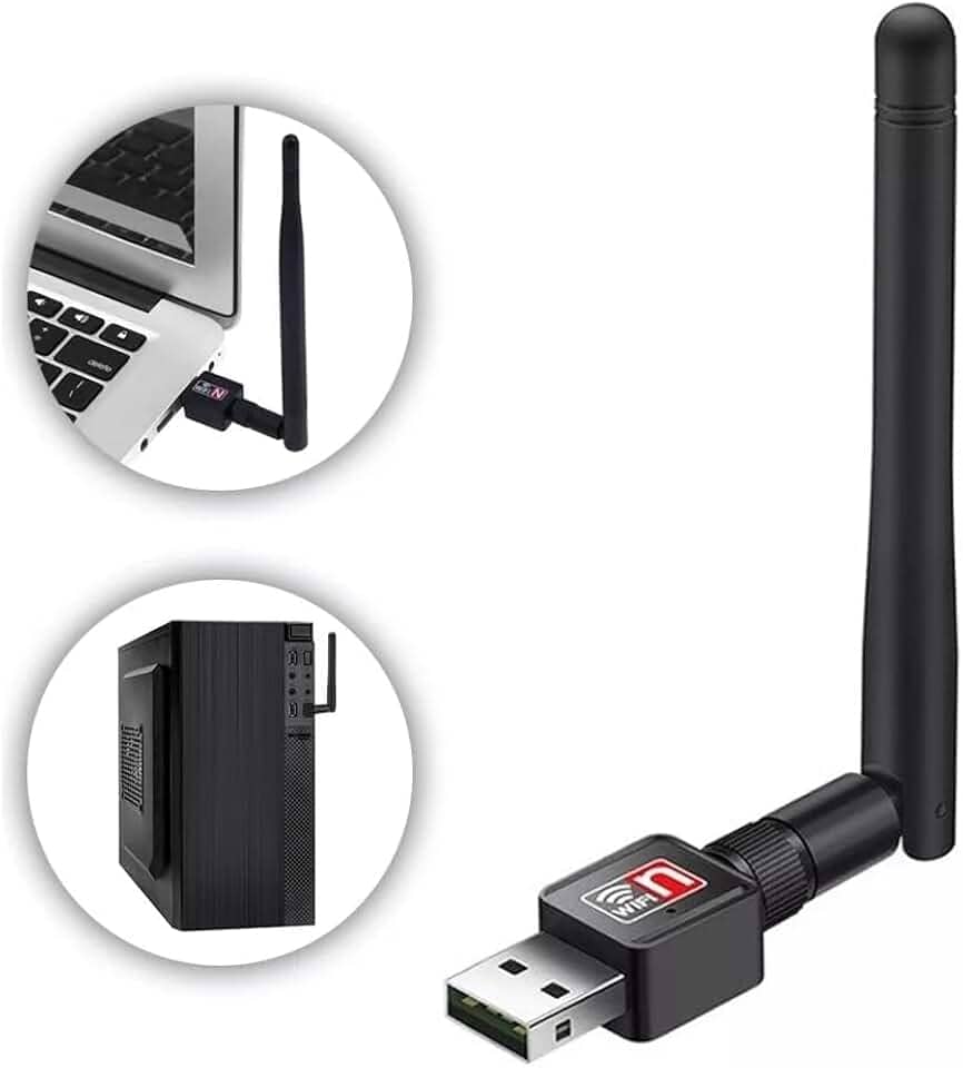 Adaptador Wifi Receptor Wireless 1200mbps Usb Pc E Notebook