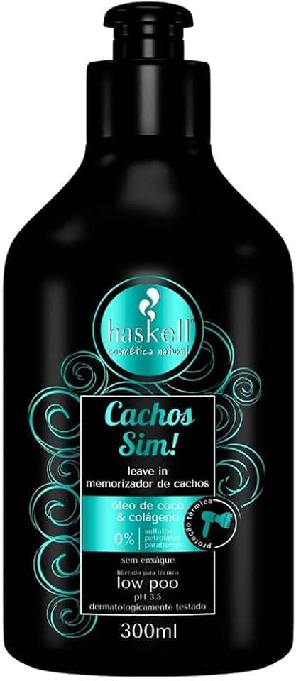 Haskell Leave In Memorizador Cachos Sim 300Ml