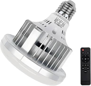 Lâmpada Alta Potência 50W E27 Softbox Bivolt Controle Remoto