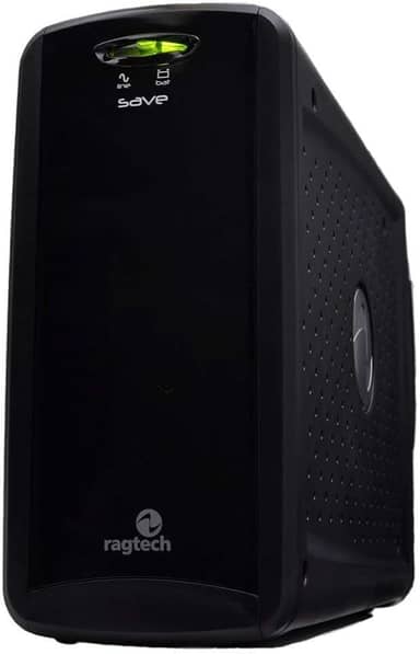 RAGTECH – Nobreak New Save Home NSH 600 – 600VA/300W – 1 bateria 12V/5Ah – Bivolt – 6 tomadas – Modelo 4125