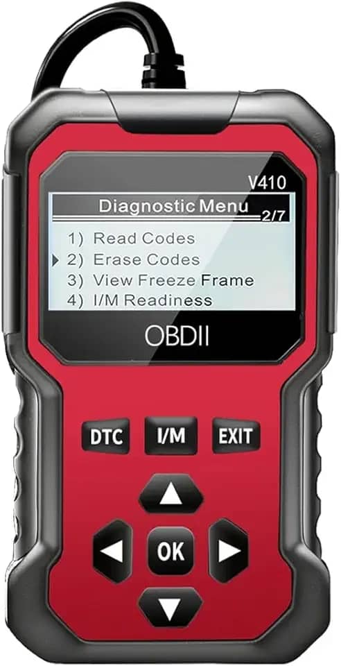 Scanner Automotivo V410 Obd2 Diagnóstico Leitor Código Falha (Vermelho)