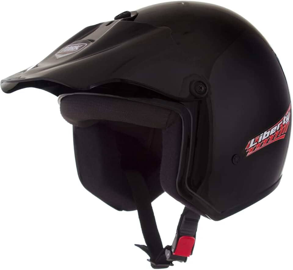 CAPACETE ABERTO PRO TORK LIBERTY SOLID PRETO TAM. 56