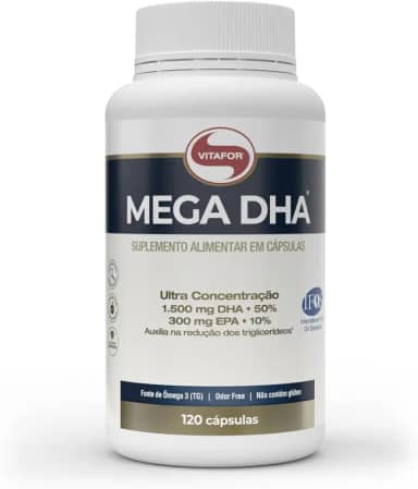 Mega Dha - 120 Cápsulas - Vitafor, Vitafor