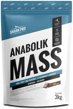 Anabolik Mass Pounch 3kg Ganho De Massa Muscular - Chocolate.