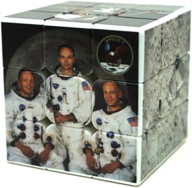 CUBO MÁGICO PROFISSIONAL - MANUAL DO MUNDO - VINCI CUBE APOLLO 11 (3x3x3)