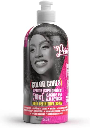 Creme para Pentear Soul Power Color Curls High Definition Cream - 500ml