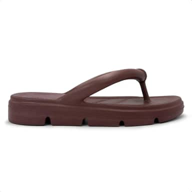 Chinelo Usaflex Poofy Plataforma Eva