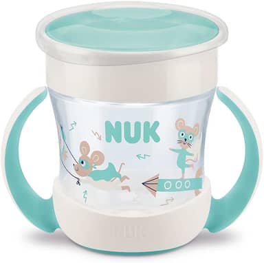NUK Copo Mini Magic Cup 360º Com Alça Evolution 160Ml– Neutral Branco