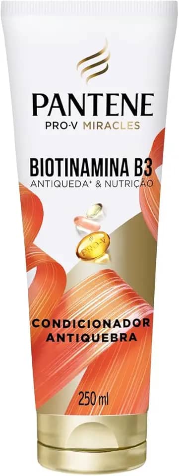 Pantene Pro-V Condicionador Miracles Antiqueda & Nutrição Biotinamina B3 250ml