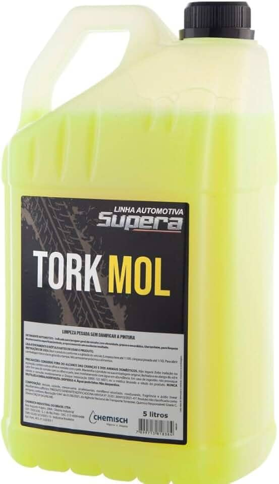 Tork Mol 5L Shampoo Automotivo Para Motos Sujas de Barro
