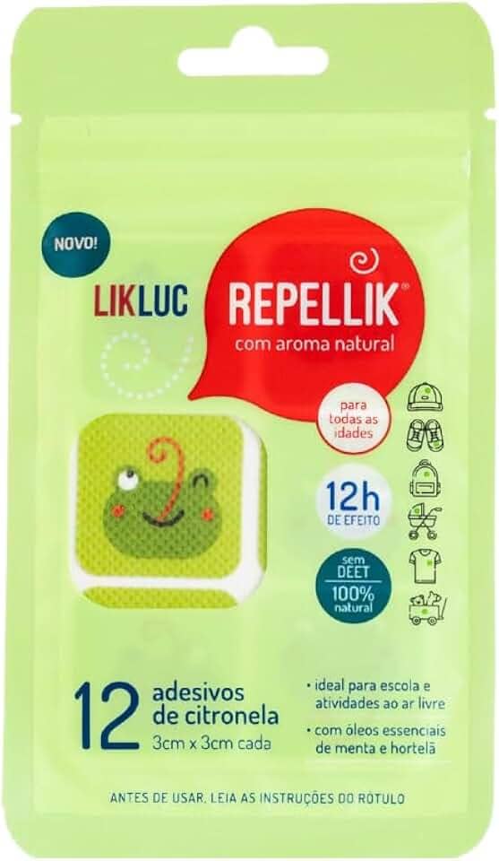 Likluc, Adesivo de Citronela Repellik