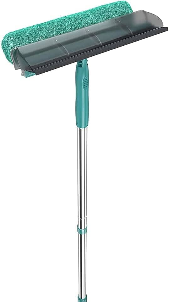 Mop Limpa Vidros 2 em 1 com cabo extensível, MOP6071, Flash Limp