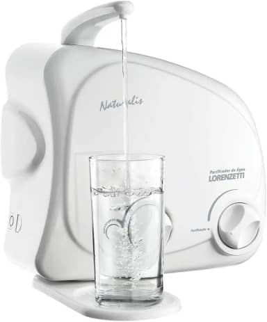 Purificador de Água Naturalis, LORENZETTI, 7411100, Branco, Pequeno