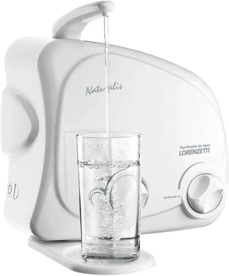 Purificador de Água Naturalis, LORENZETTI, 7411100, Branco, Pequeno
