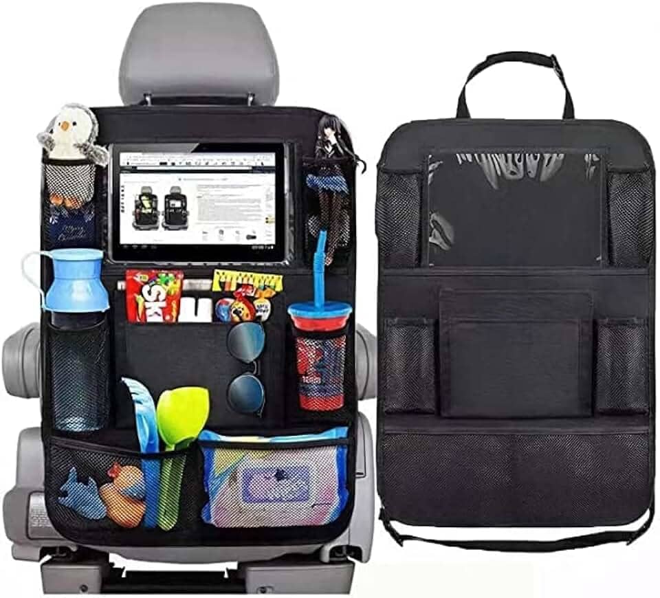 Suporte Organizador Porta Objetos Tablets iPad Trecos Carro Veicular Banco Traseiro - R78