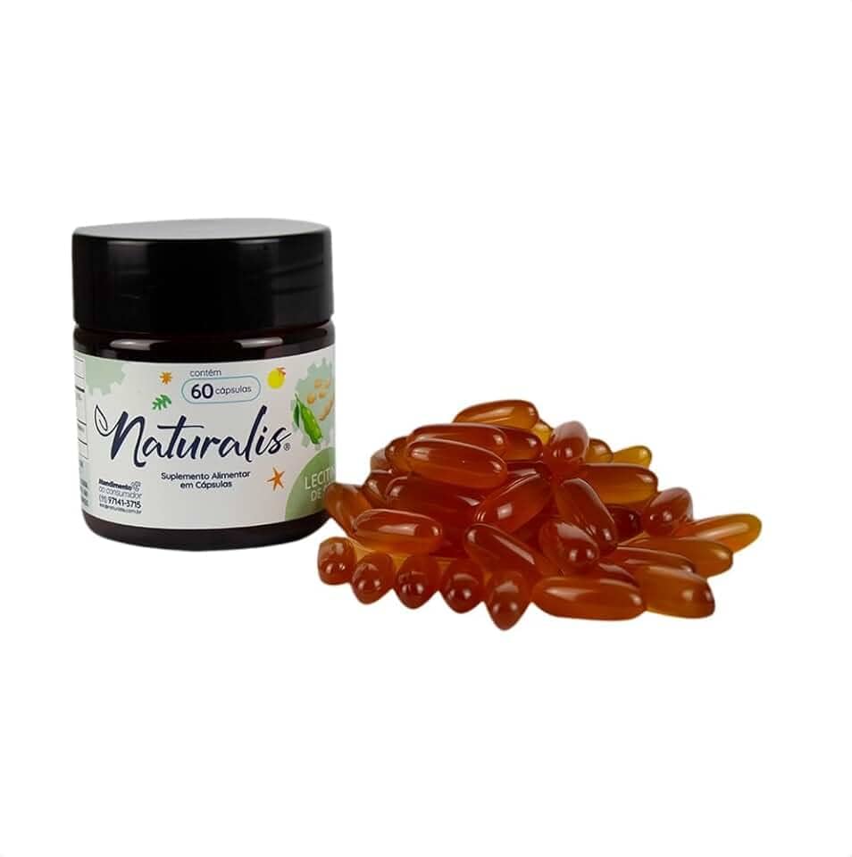 Lecitina de Soja Naturalis 60 Cápsulas