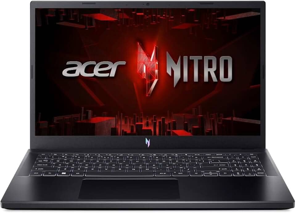 Notebook Acer Nitro V15 ANV15-51-58AZ 13ª Geração Intel Core i5-13420H, 8GB RAM, 512GB SSD, NVIDIA RTX 3050, 15.6" FHD LED IPS 144Hz, Windows 11, Preto, Retroiluminado