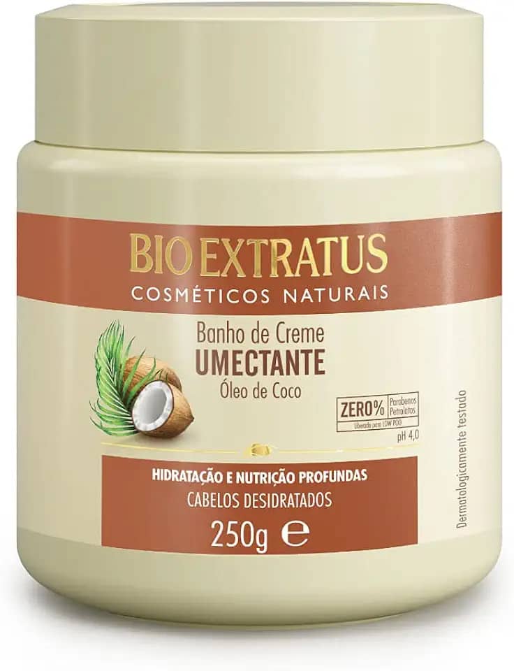 Máscara de Hidratação Óleo de Coco 250g Bio Extratus