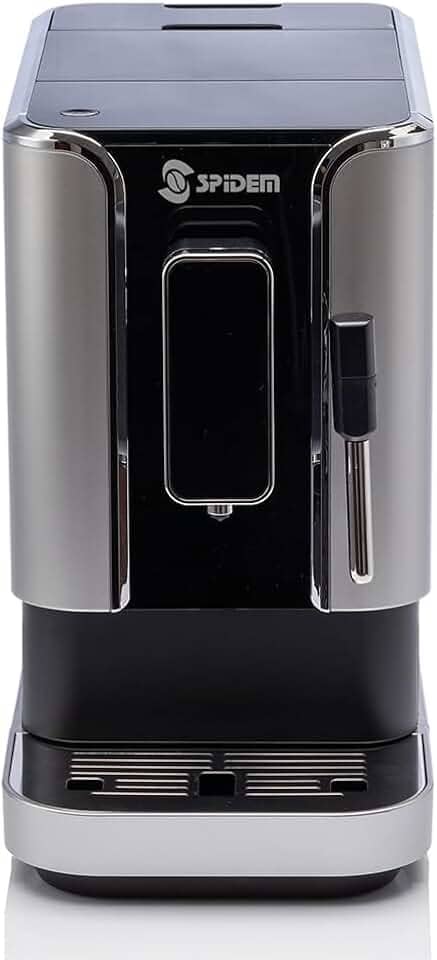 Cafeteira Expresso Automática Spidem Trevi 110V - Moedor de Grãos Integrado, Vapor e Água Quente