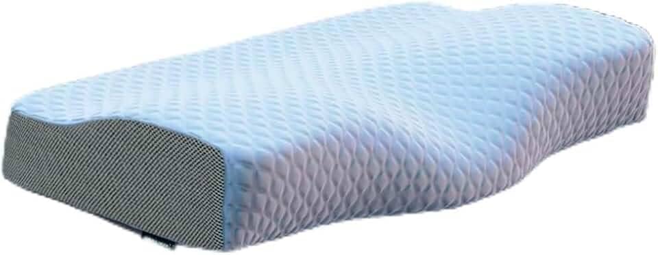 Travesseiro Ortopédico Cervical NASA Viscoelástico D40 – Suporte Ergonômico com Carvão Ativado, Hipoalergênico, Antiácaro e Altura Dupla 12/10cm para Sono Reparador - Nexus Market