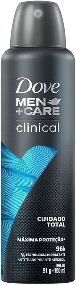 Dove Desodorante Aerossol Men+Care Clinical Cuidado Total 150ml