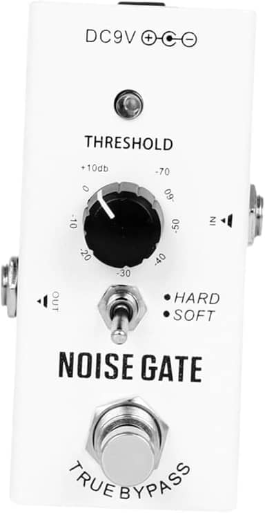 Esquirla Pedal de Guitarra Noise Gate Pedal de Efeitos para Guitarra Elétrica