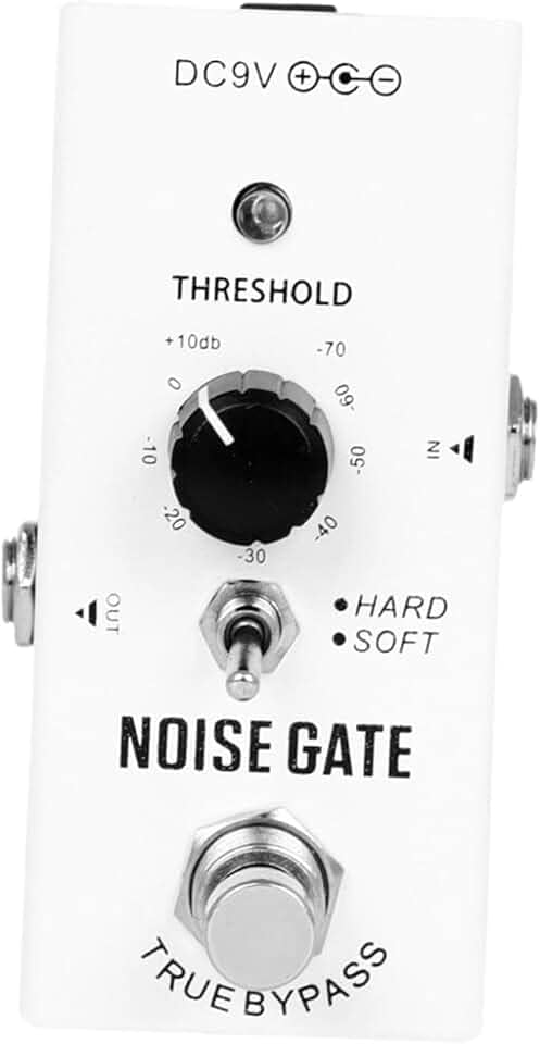 Esquirla Pedal de Guitarra Noise Gate Pedal de Efeitos para Guitarra Elétrica