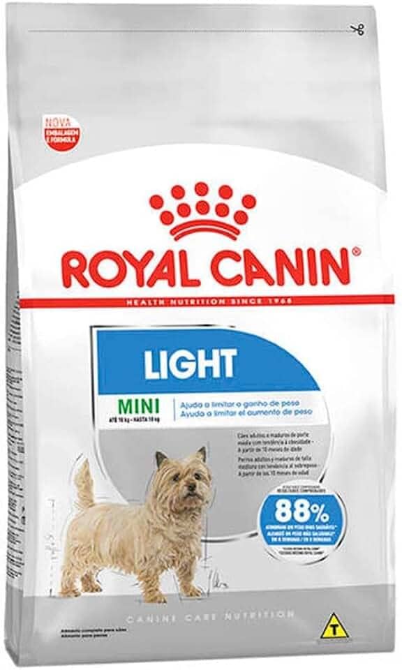 Ração Royal Canin Mini Light Cães Adultos 2,5Kg Royal Canin Adulto - Sabor Outro