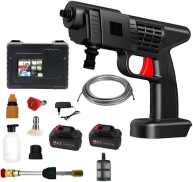 Wap Lavadora Portátil Alta Pressão 1000w 48v Sem Fio Com Maleta 2 Baterias