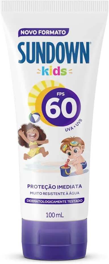 Protetor Solar Sundown® FPS60 Kids 100ml