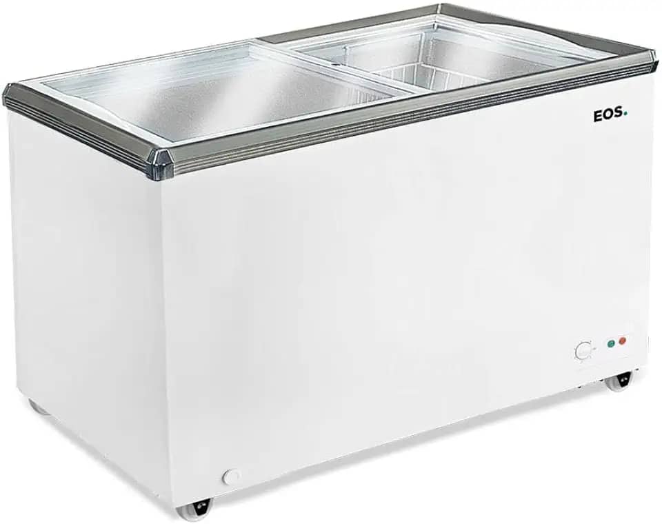 Freezer Expositor Horizontal Eos 247l Dupla Ação Eeh300 220v