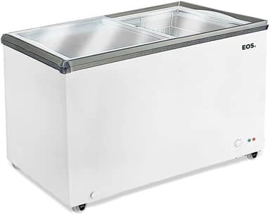 Freezer Expositor Horizontal Eos 247l Dupla Ação Eeh300 220v