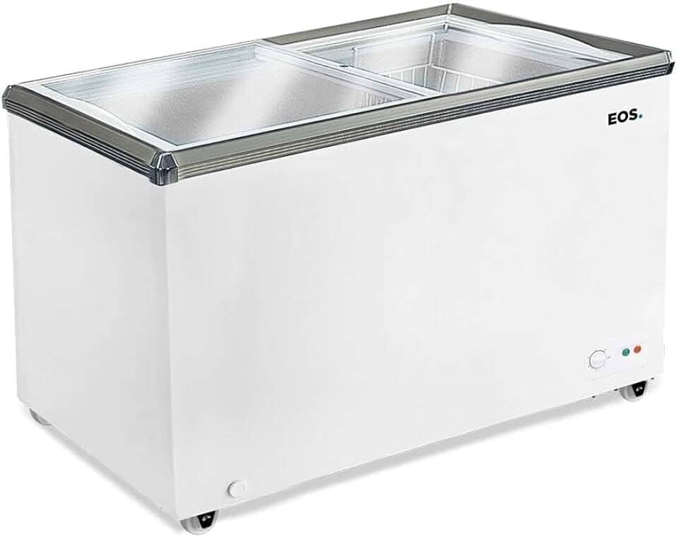 Freezer Expositor Horizontal Eos 247l Dupla Ação Eeh300 220v