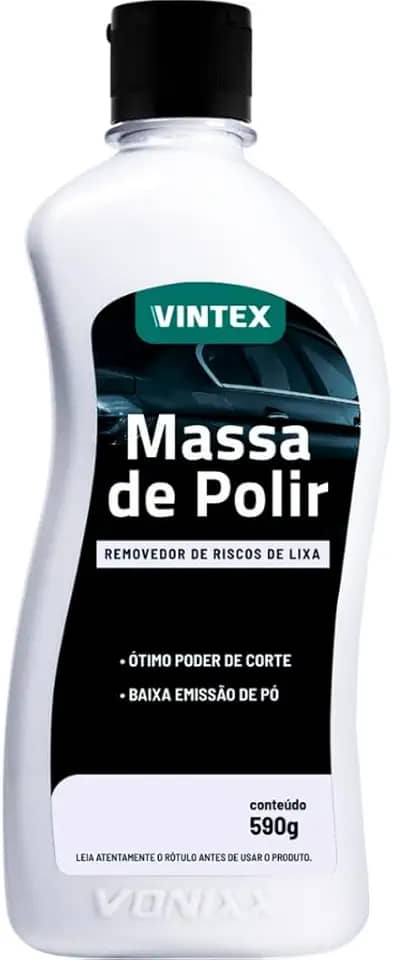 Massa de Polir 590g Tira Mancha e Riscos de Lixa Vintex