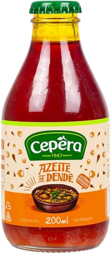 Azeite de Dendê Cepêra 200Ml