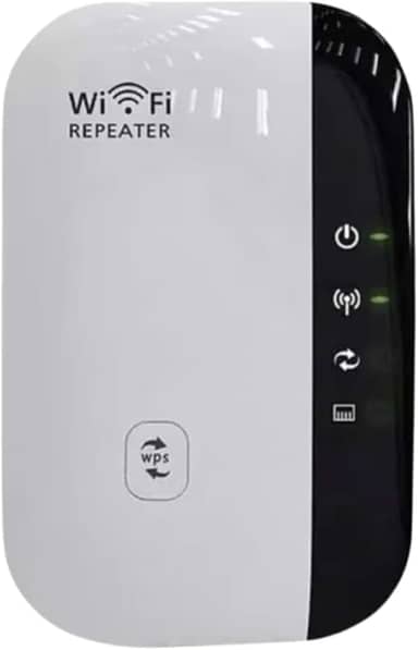 Repetidor de Sinal WiFi Sem Fio, Longa Distância 2.4GHz, Porta LAN 10/100 Mbps, Alta Velocidade 54Mbps, Rede Estável Ideal para Casa e Escritório