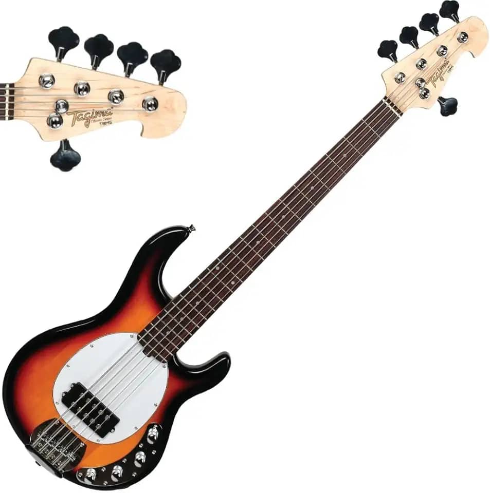 Contra-baixo ativo 5 cordas Sunburst TBM-5 Classic Series Tagima