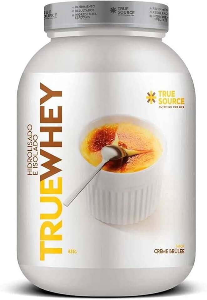 True Source True Whey (837G) - Hidrolisado E Isolado - Vanilla Creme Brulle